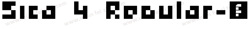 Sica 4 Regular字体转换